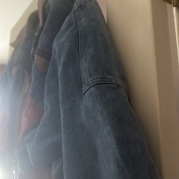 Cute Vintage Havoc Denim/jean leather distressed jacket - Picture 5 of 14